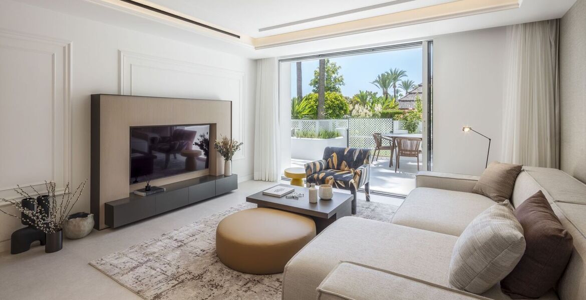 Luxury Ground Floor Apartment in Puente Romano Marbella