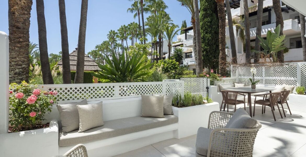 Luxury Ground Floor Apartment in Puente Romano Marbella
