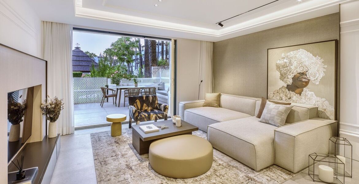 Luxury Ground Floor Apartment in Puente Romano Marbella