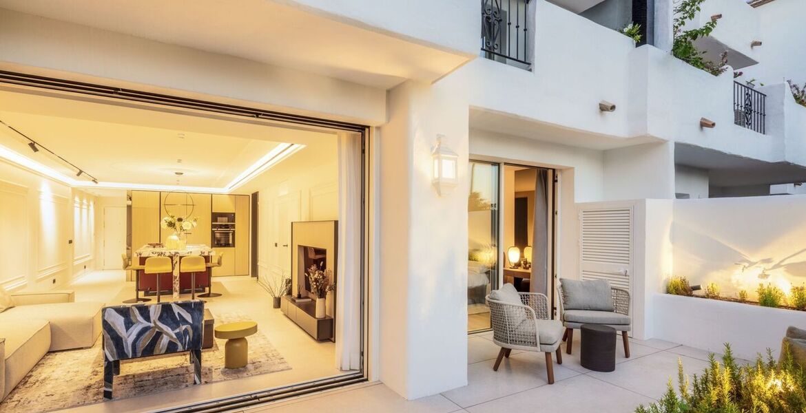 Luxury Ground Floor Apartment in Puente Romano Marbella