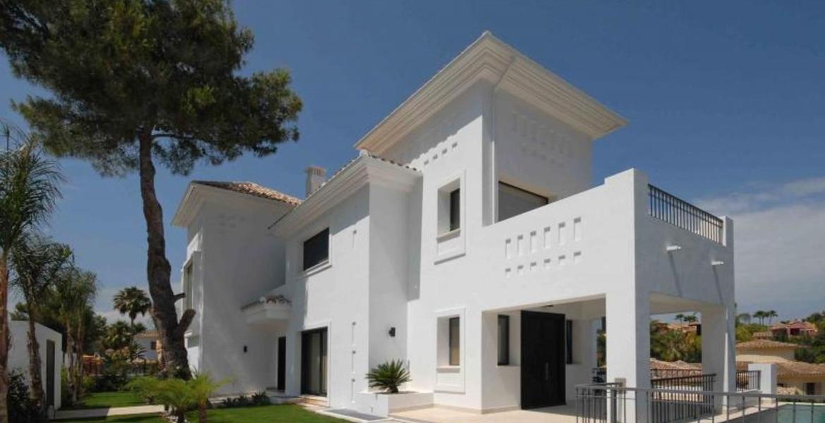 Luxury villa for long-term rent in Puerto Banus